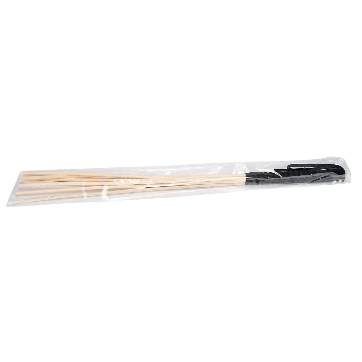 Bound to Please Black & Natural Multi-Strand Spanking Cane packaging