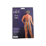 Lace by LJ Rainbow Coloured Halter-Neck Dress