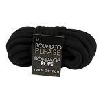 Bound to Please Bondage Rope Black