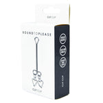 Bound to Please Silver Clit Clip packaging detail