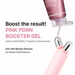 Medicube PDRN Booster Gel with facial massage tools