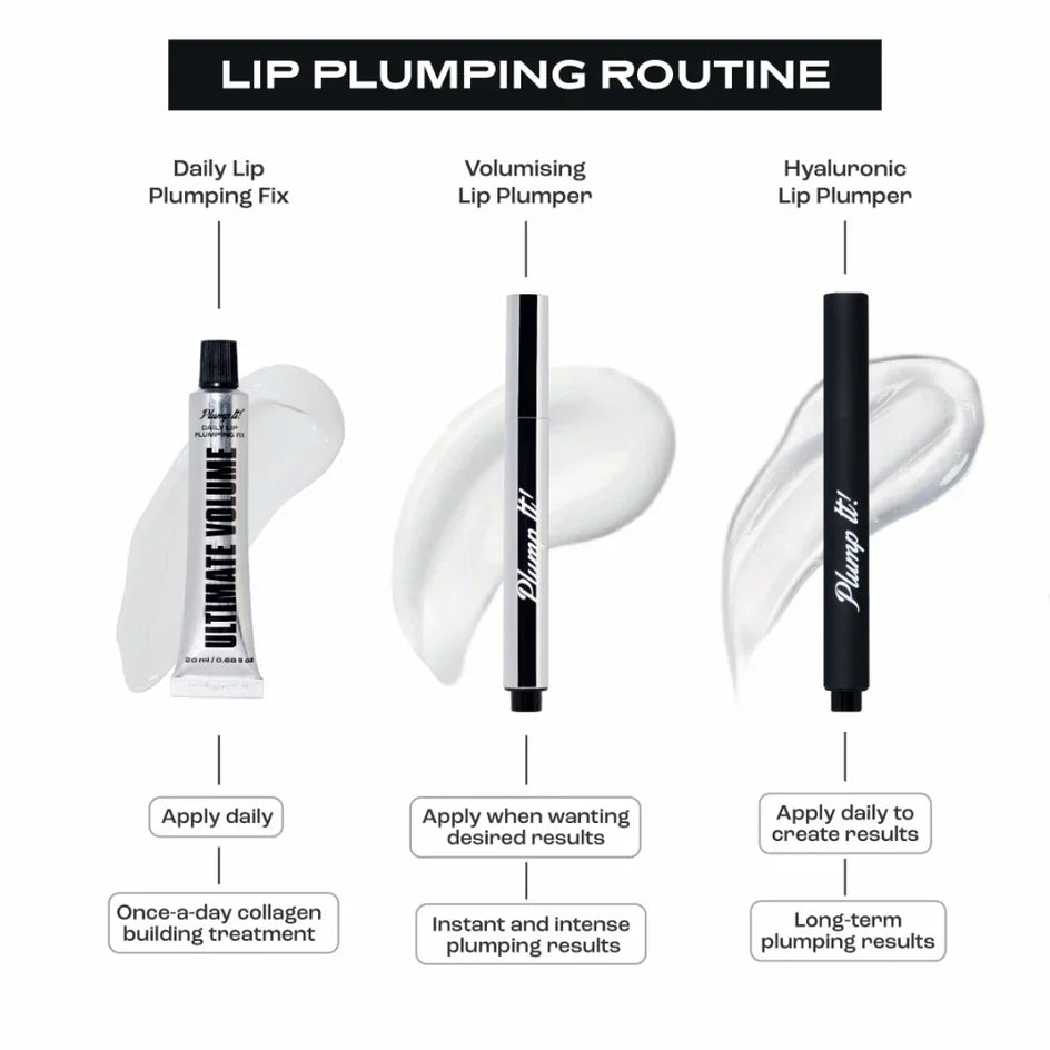 Plump It! Volumising Lip Oil Transparent 3ml