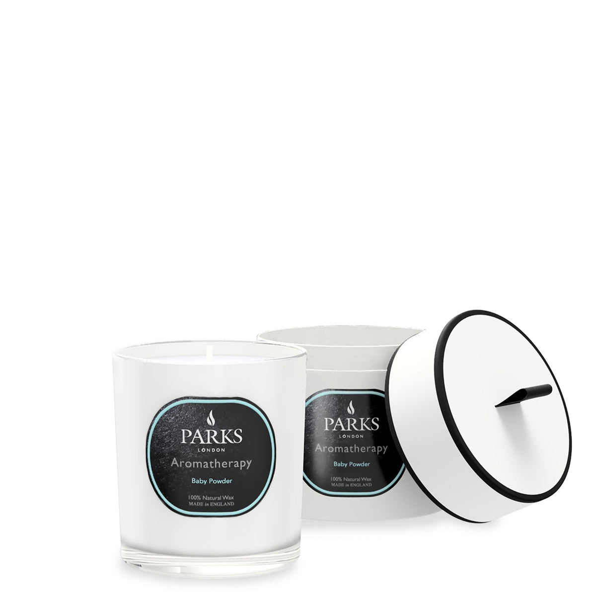 Parks London Aromatherapy Baby Powder Candle 220g