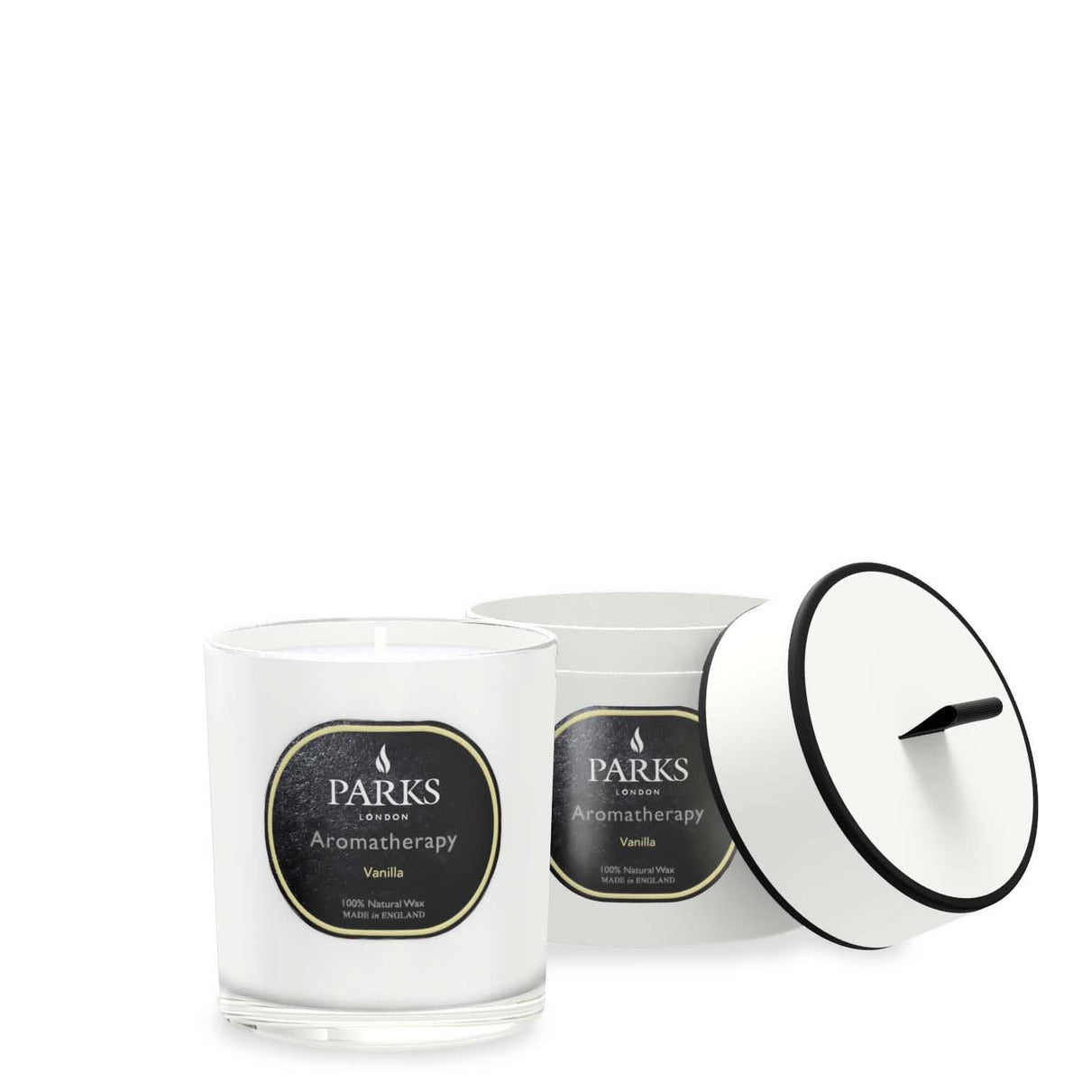 Parks London Aromatherapy Vanilla Luxury Candle 220g