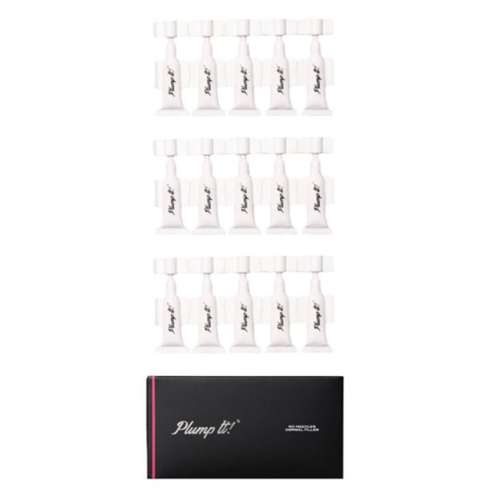 Plump It! No Needles Derma Filler Pods Starter Kit 15 x 10ml