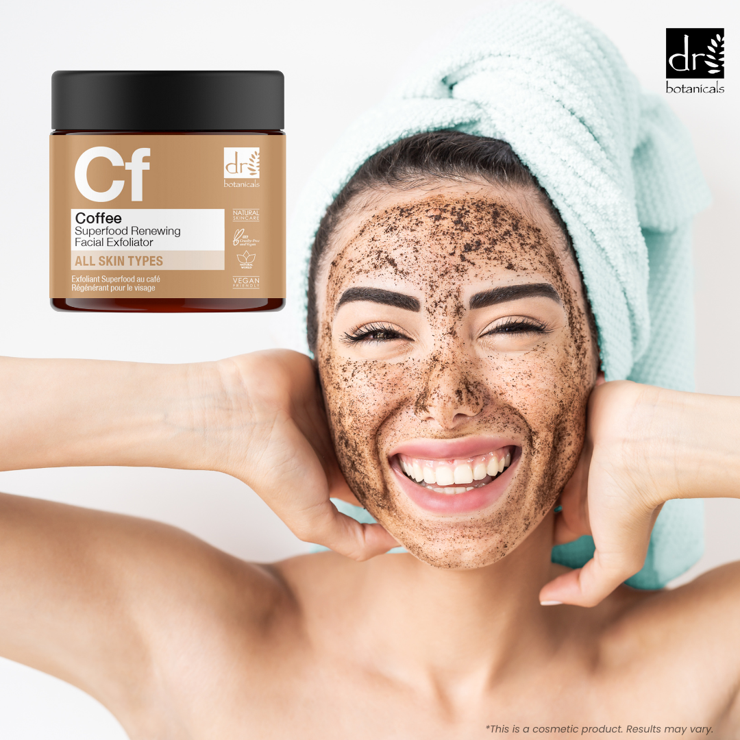 Dr Botanicals Coffee Superfood Renewing Facial Exfoliator 60ml