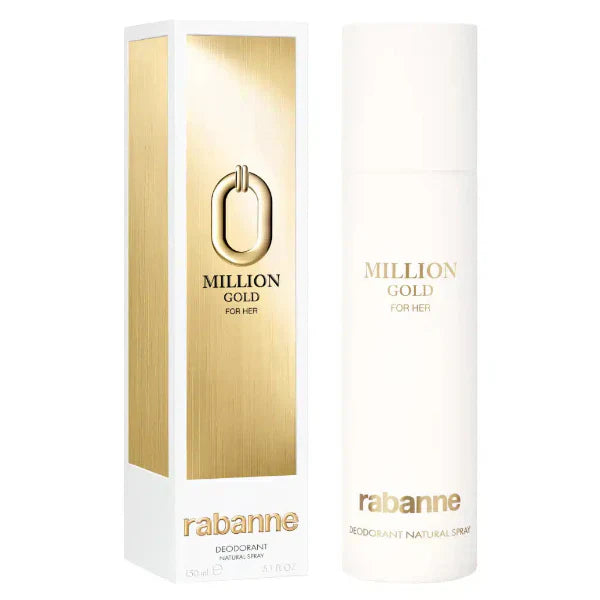 Paco Rabanne Million Gold for Her 150ml Deodorant Spray – alternate view 2
