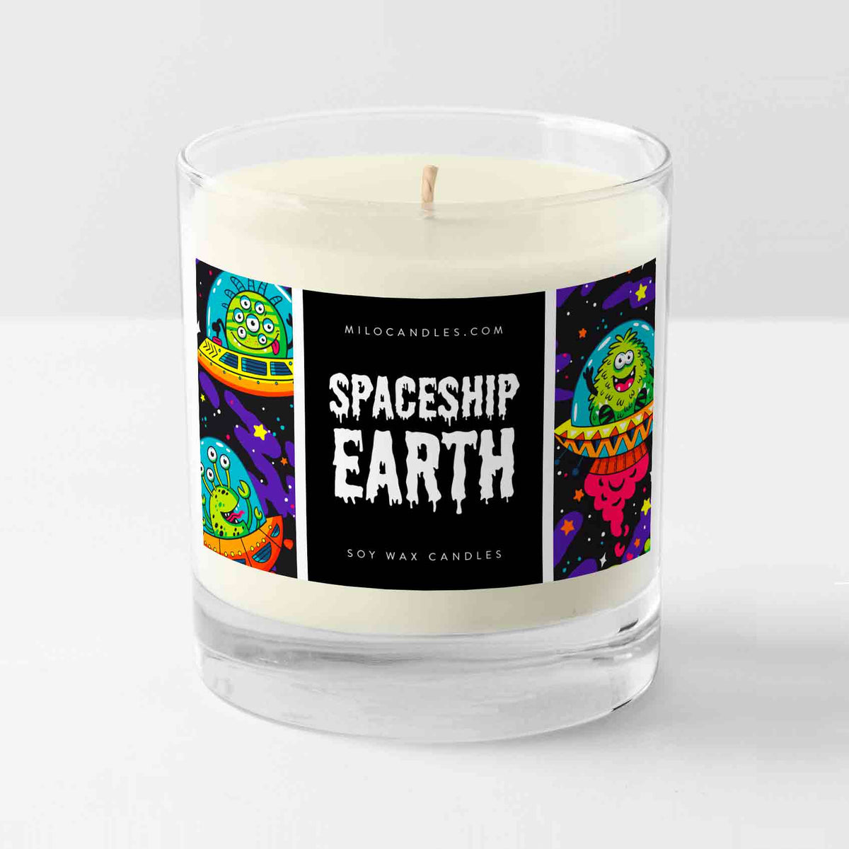 Spaceship Earth Candle | Sandalwood