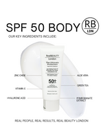RealBEAUTY SPF50 Body Cream 100ml