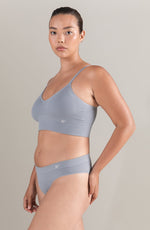 Nudea The TENCEL™ Seamless Bralette Storm Grey