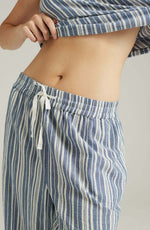 Nudea The Classic Trouser French Navy Stripe Pyjama Trousers