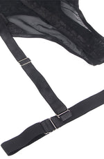 YesX Lace Bodysuit Black