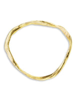 ‘Alohi Kai Sculptural Ola 18k Gold or Sterling Sliver Bangle – Wai