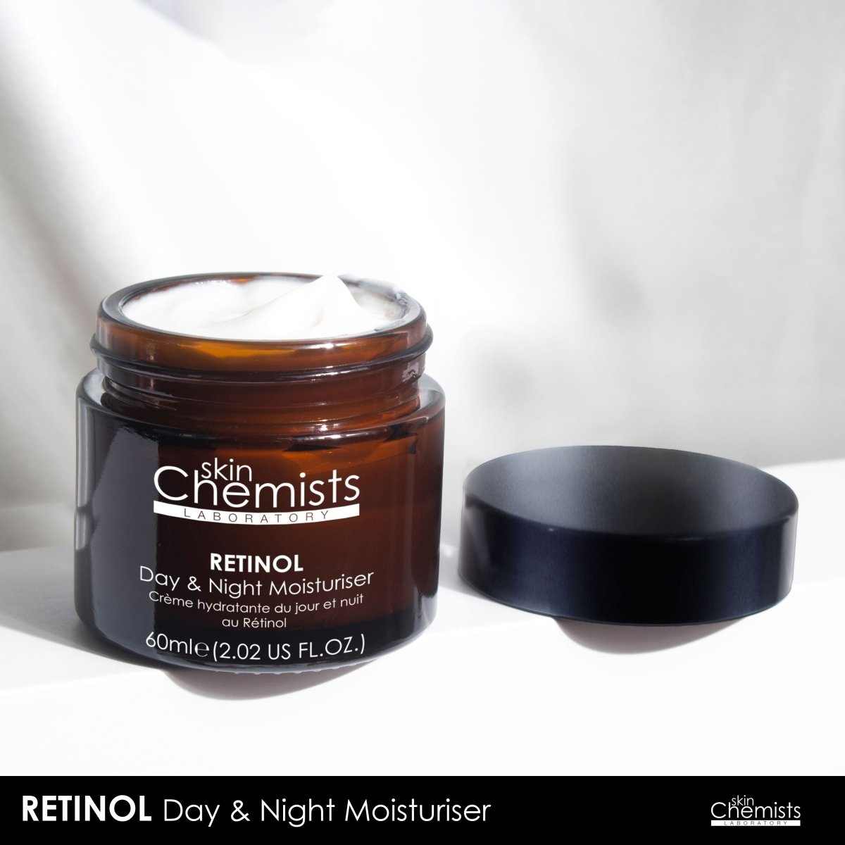 skinChemists Anti-Ageing Retinol Night Moisturiser with SYN®-AKE 60ml