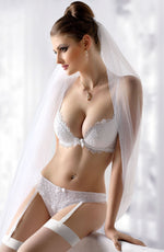Gracya B162 Bliss Plunge Bra White