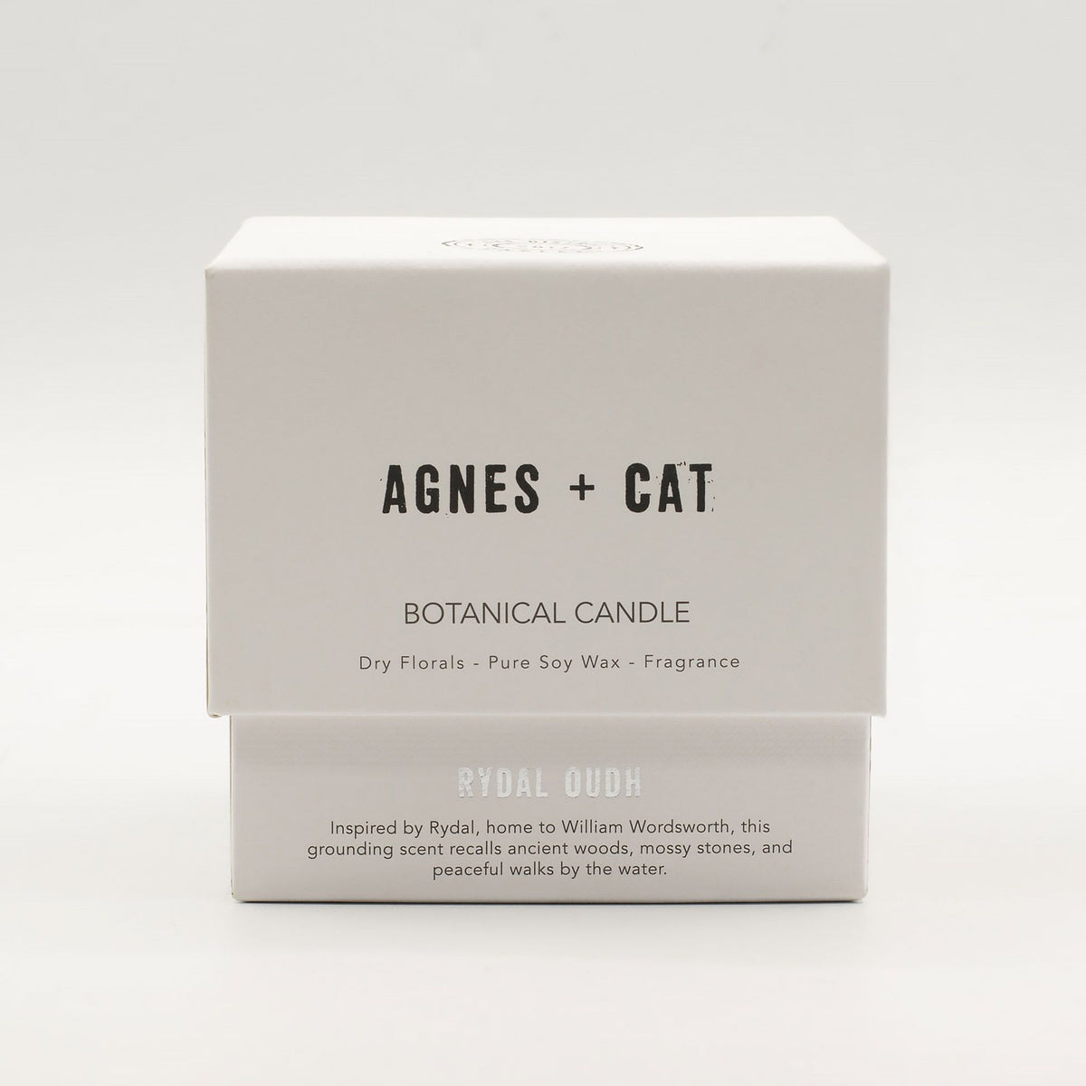 Agnes + Cat Botanical Soy Wax Candle350g - Rydal Oudh