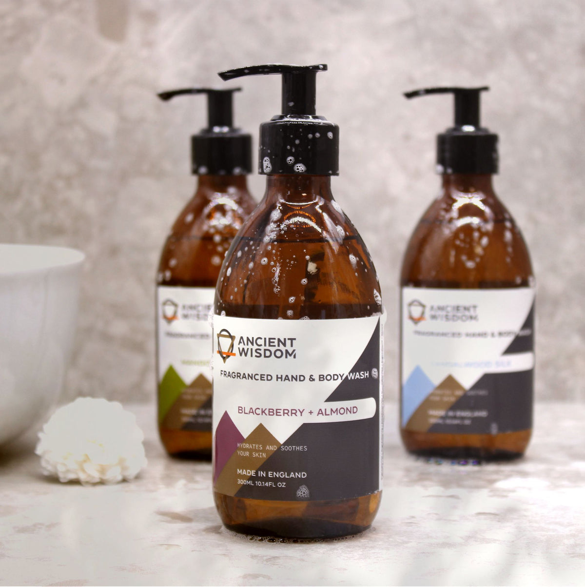 Raspberry & Pomegranate Hand & Body Wash 300ml