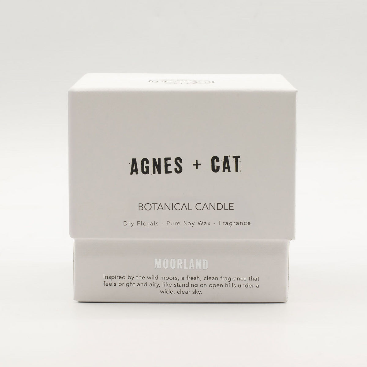Agnes + Cat Botanical Soy Wax Candle 350g - Moorland