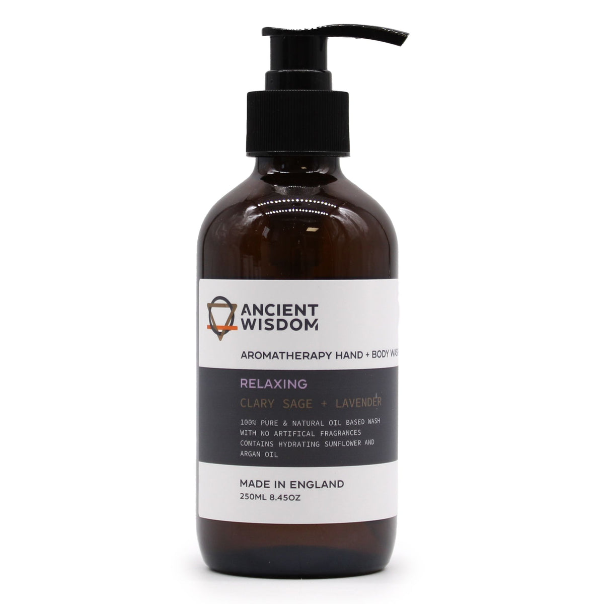 Clary Sage & Lavender Aromatherapy Hand & Body Wash 250ml