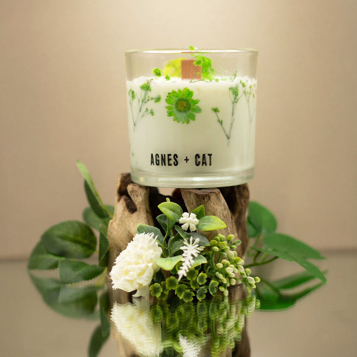 Agnes + Cat Botanical Soy Wax Candle 350g - Fellberry