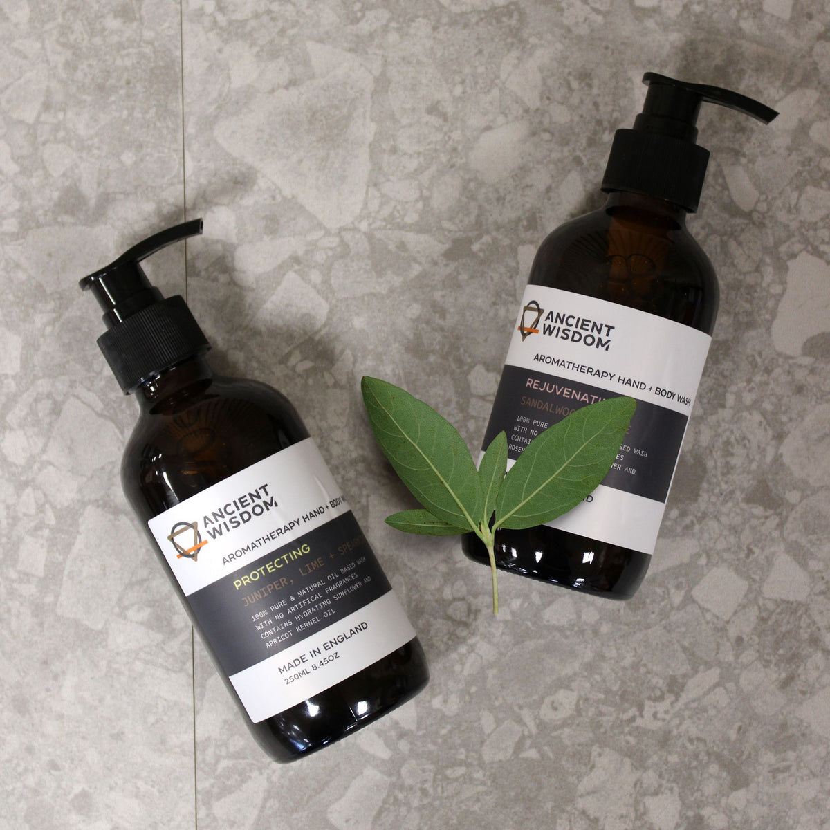 Tangerine, Ylang & Patchouli Aromatherapy Hand & Body Wash 250ml