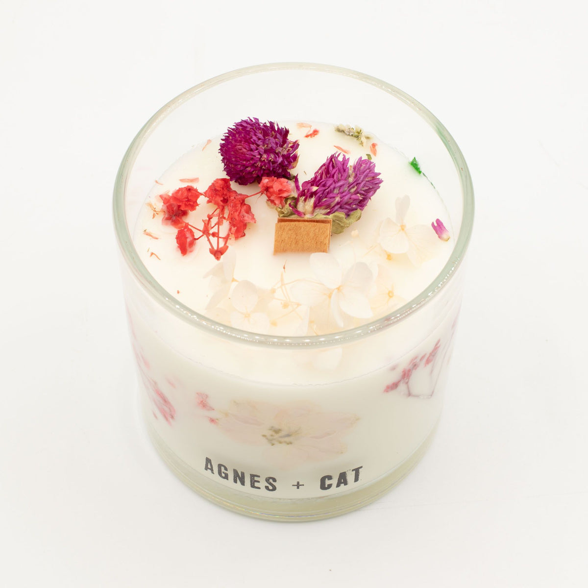 Agnes + Cat Botanical Soy Wax Candle 350g - Roses of Sawrey