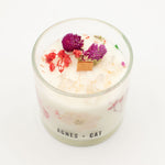 Agnes + Cat Botanical Soy Wax Candle 350g - Roses of Sawrey