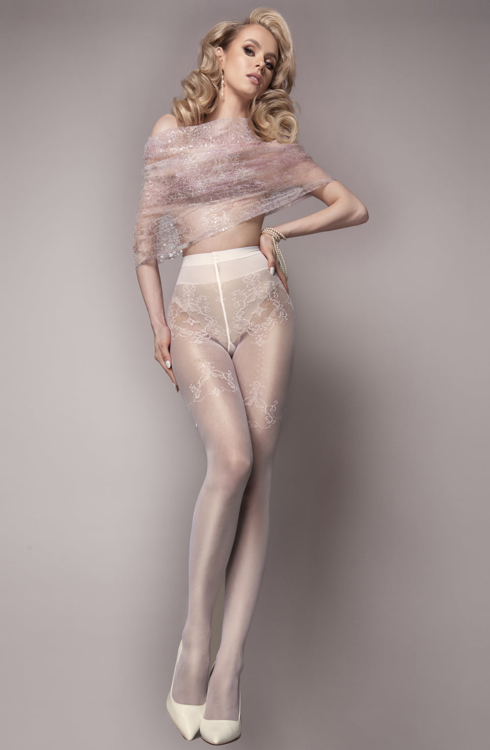 Ballerina 581 White Tights