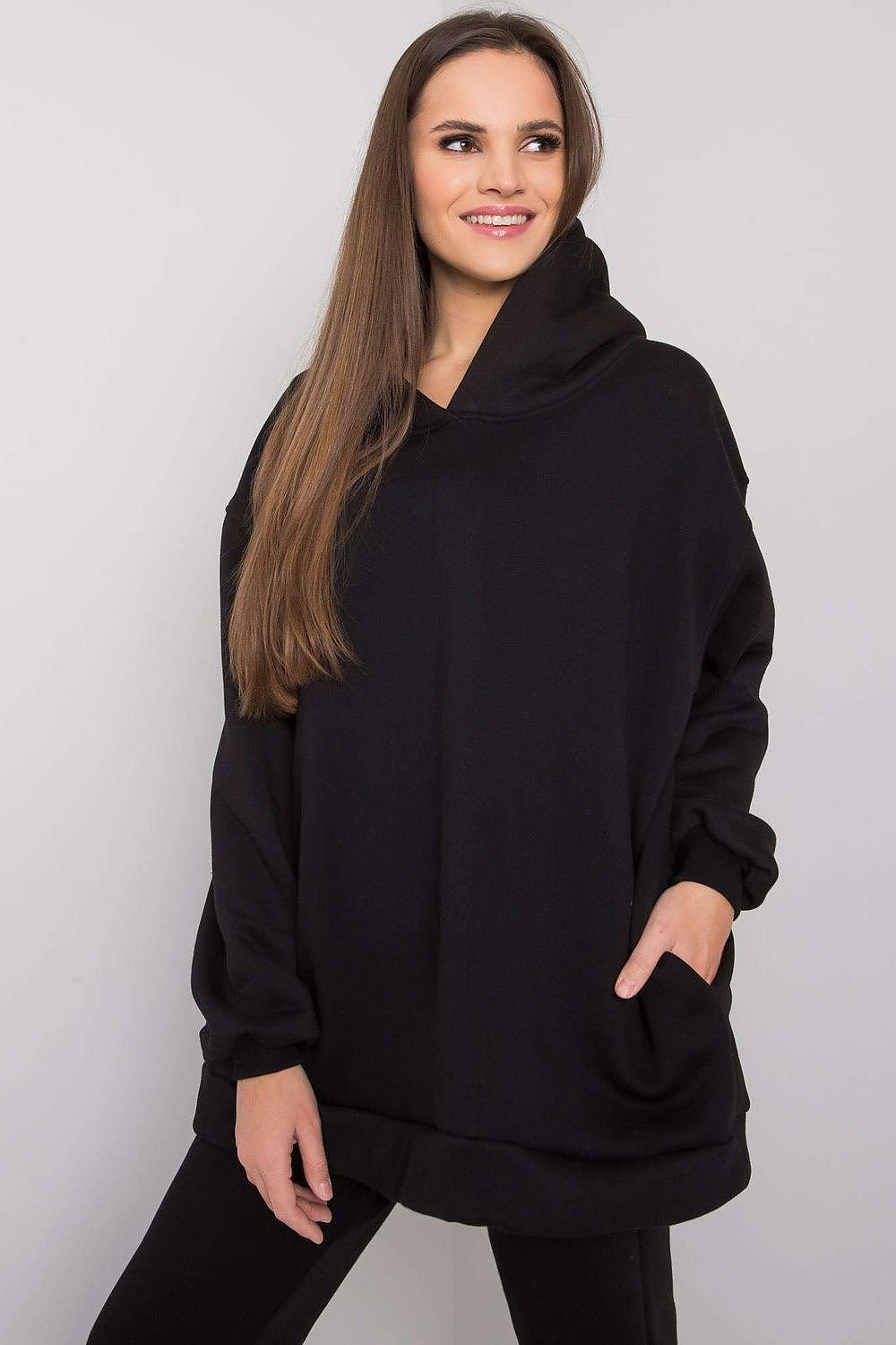 BFG Loungewear Set with Hooded Sweatshirt and Straight Cut Sweatpants