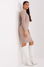 BFG Ribbed Cotton Pencil Evening Dress