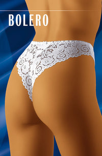 Wolbar Bolero Black Lace Thong