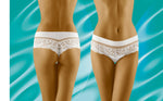 Wolbar Cantata Shorts Soft Microfibre Thong White