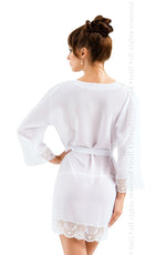 Irall Erotic Cassidy Dressing Gown White