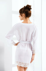 Irall Erotic Cassidy Dressing Gown White