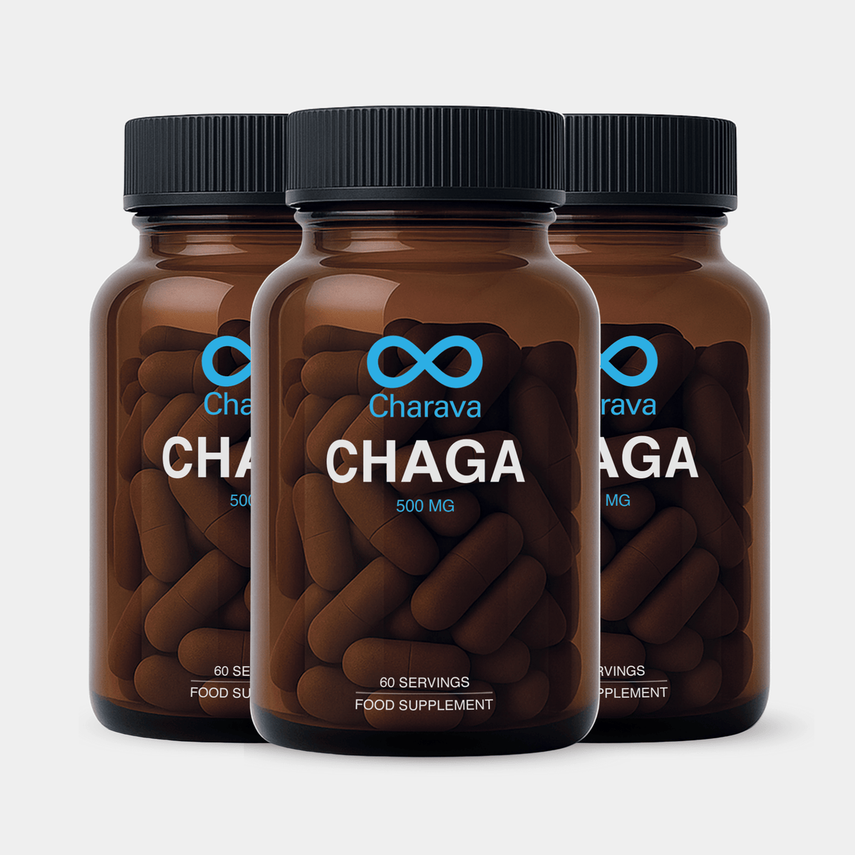 Charava Chaga 500mg 90 Days