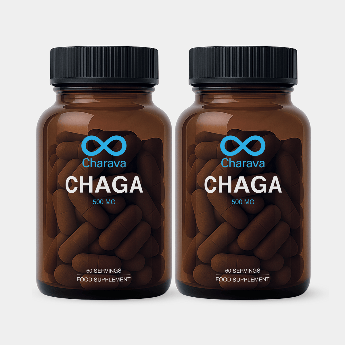 Charava Chaga 500mg 60 Days