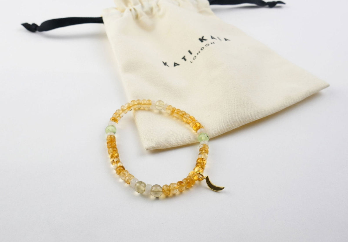 Kati Kaia Citrine Power Crystal Bracelet