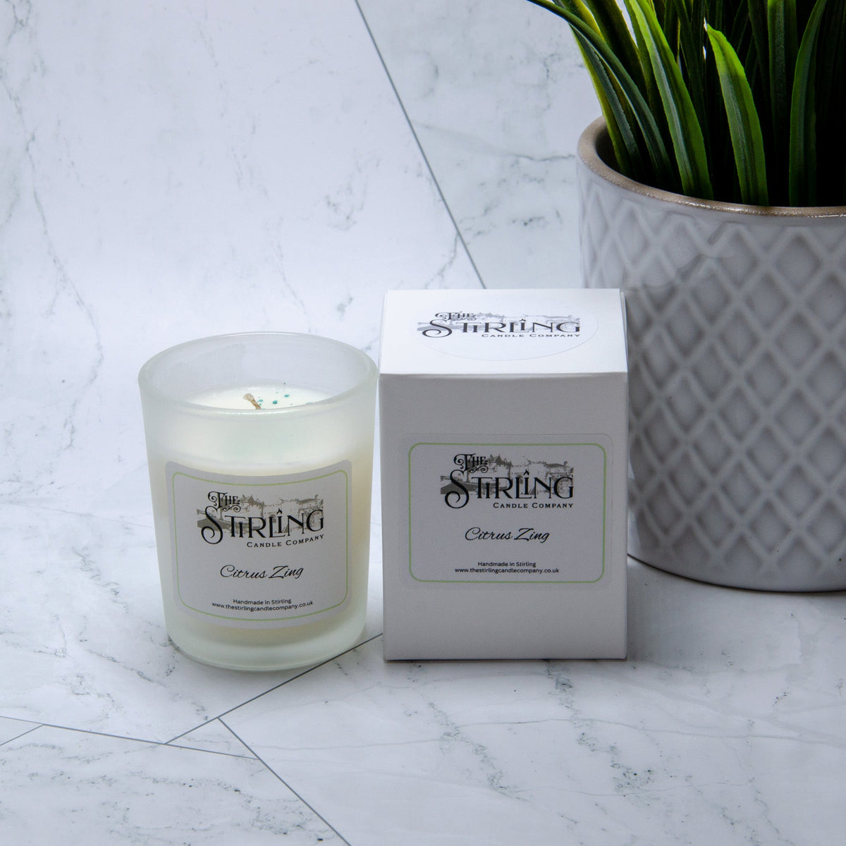 The Stirling Candle Company Citrus Zing Small Candle