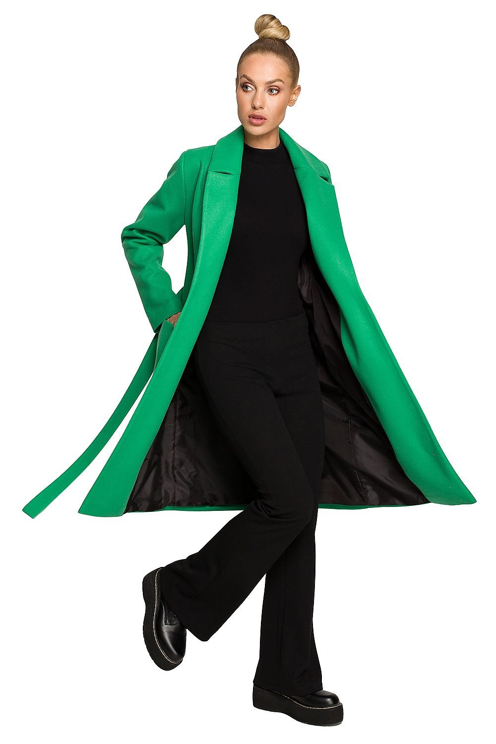 Moe Belted Fleece Classic Coat