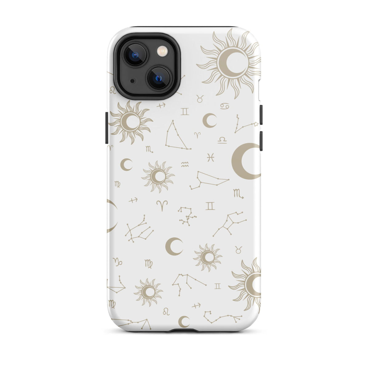 Constellations iPhone Case - Crisp White iPhone 14 Plus