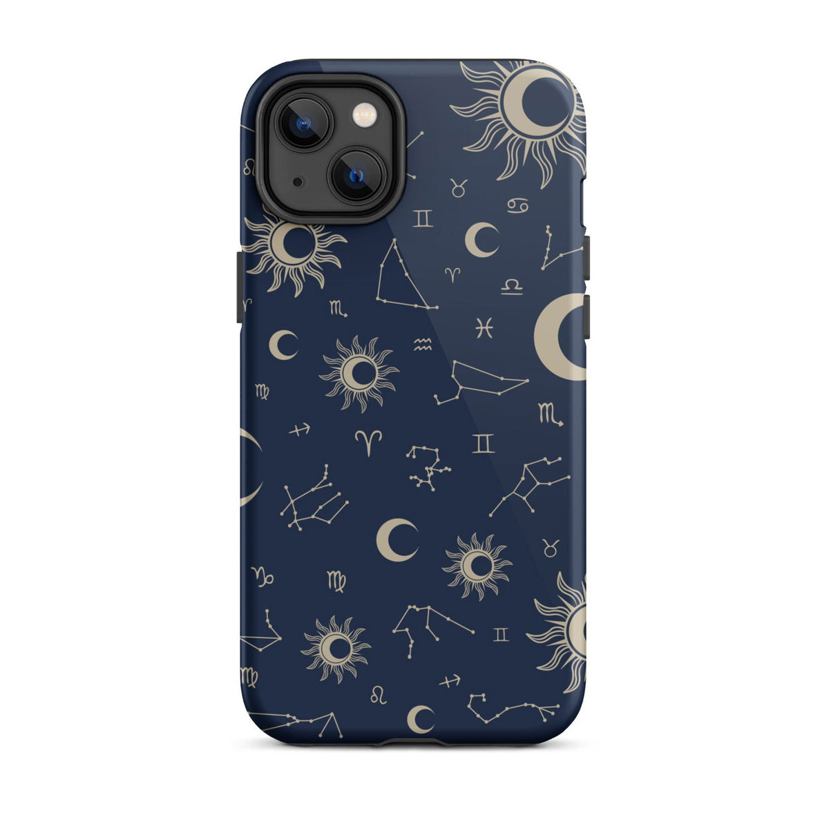 Constellations iPhone case - Midnight Blue iPhone 14 Plus