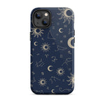 Constellations iPhone case - Midnight Blue iPhone 14 Plus