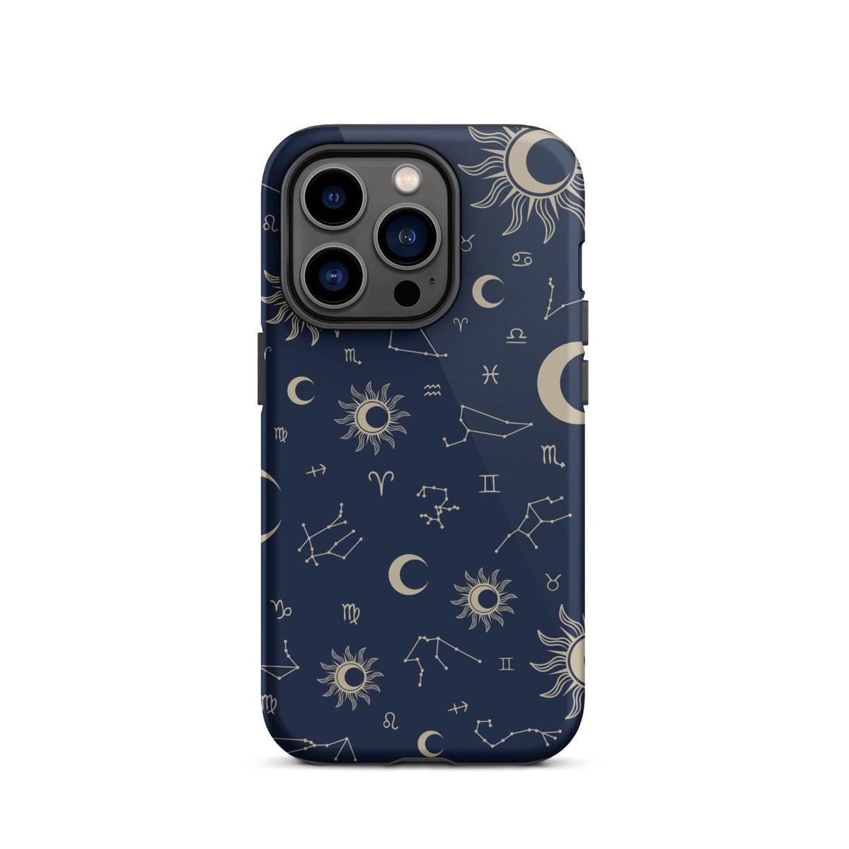 Constellations iPhone case - Midnight Blue iPhone 14 Pro
