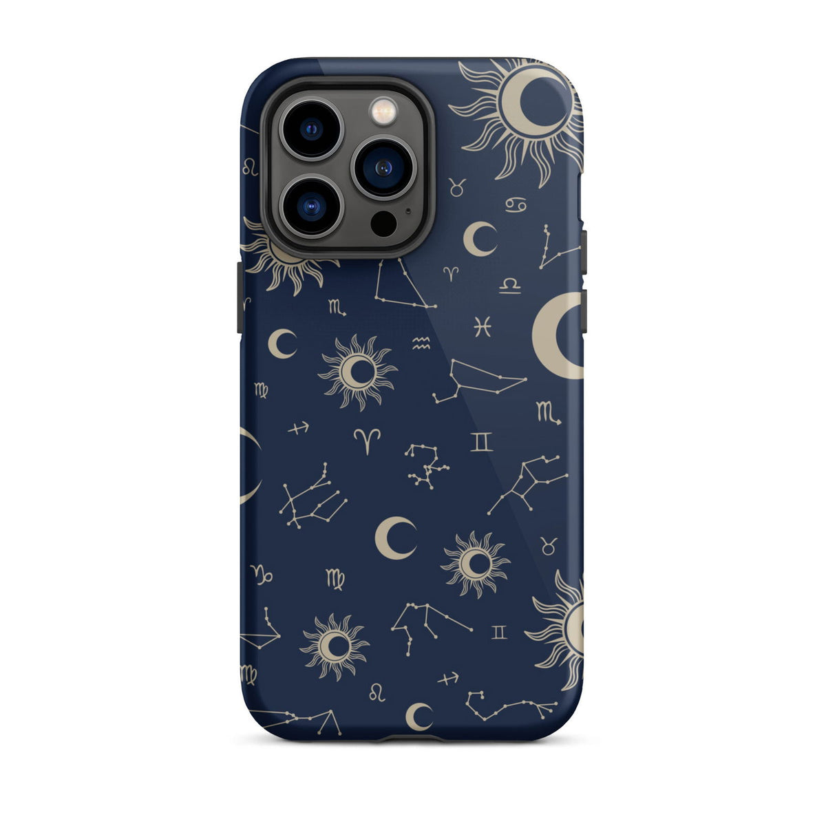 Constellations iPhone case - Midnight Blue iPhone 14 Pro Max