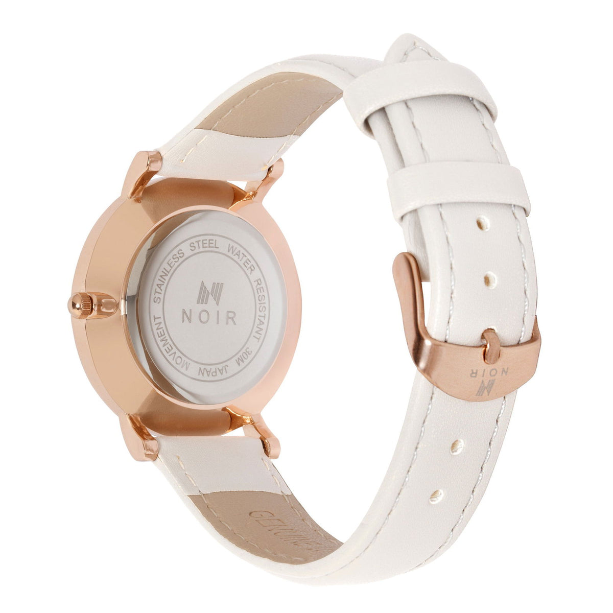 Cuir Blanc Ladies Watch