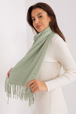 AT Warm Tassel Winter Shawl Scarf