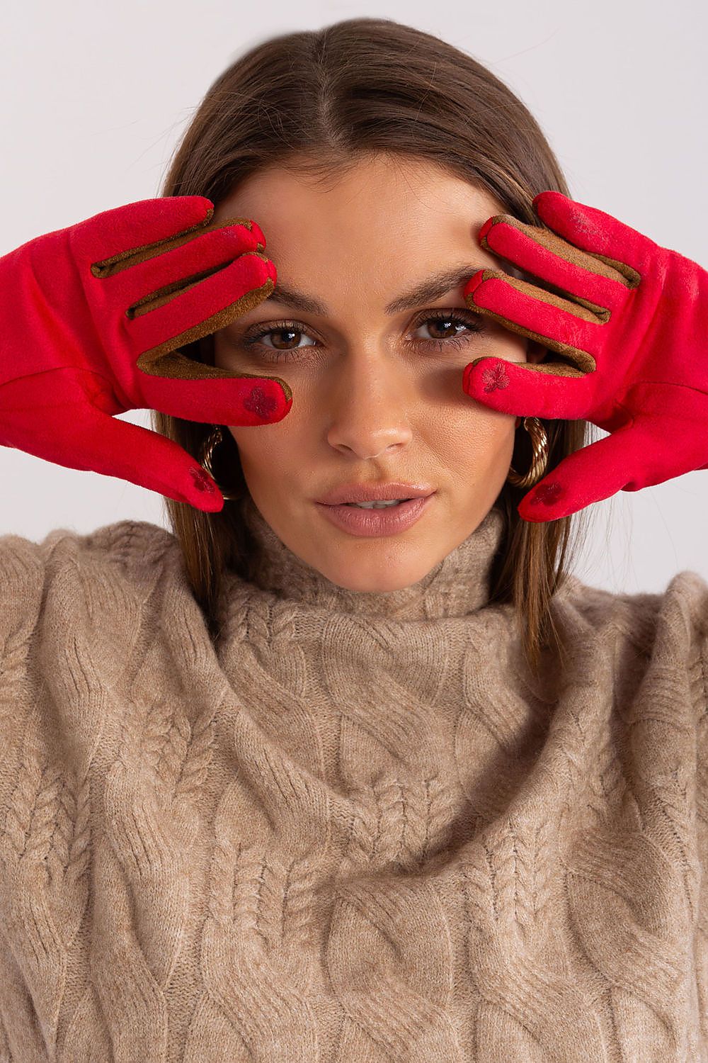 AT Contrasting Insert Gloves