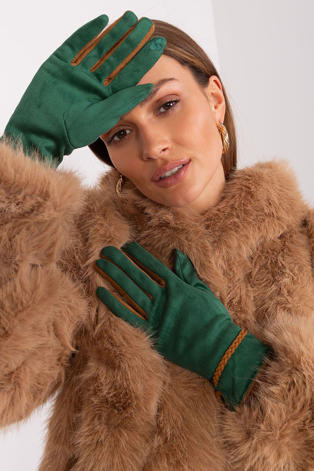 AT Contrasting Insert Gloves