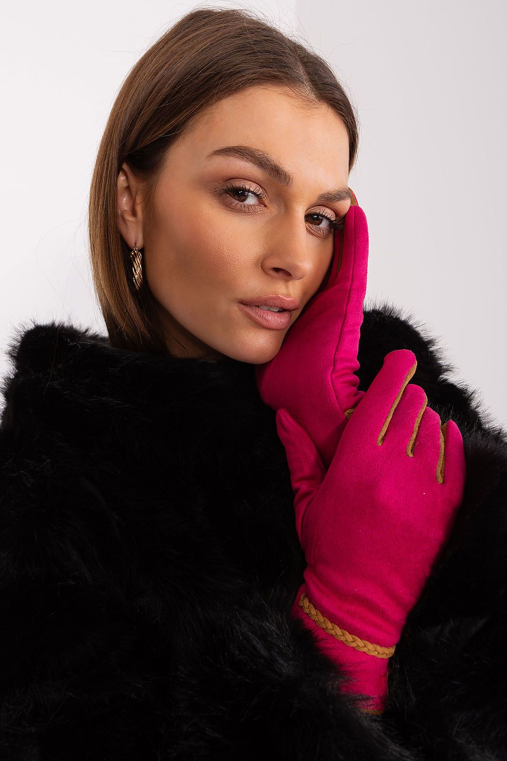 AT Contrasting Insert Gloves