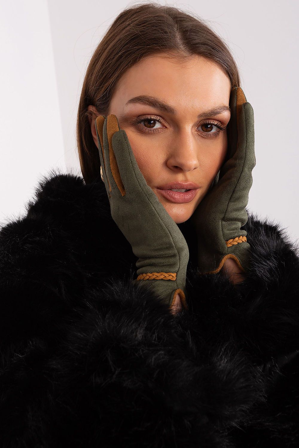AT Contrasting Insert Gloves